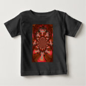 Kaleidoskop Zungenkunst Print/Graphic Baby T-shirt (Vorderseite)