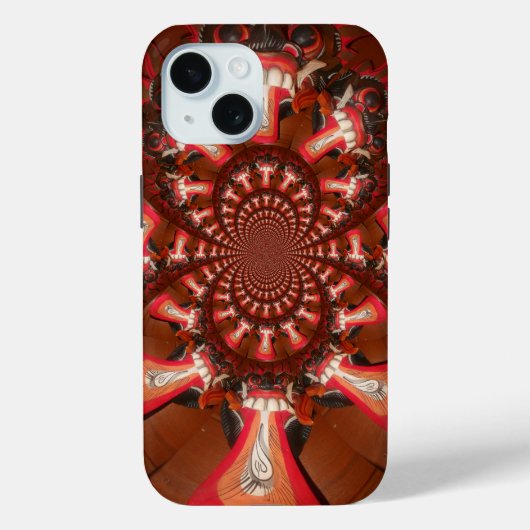 Kaleidoskop Zungenkunst Print/Graphic Case-Mate iPhone Hülle (Rückseite)