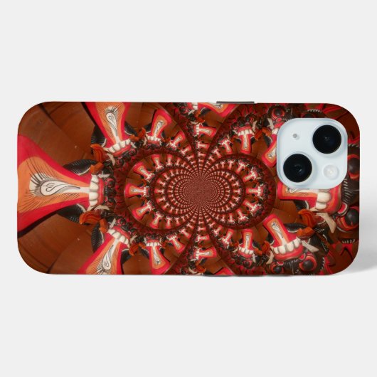 Kaleidoskop Zungenkunst Print/Graphic Case-Mate iPhone Hülle (Rückseite (Horizontal))