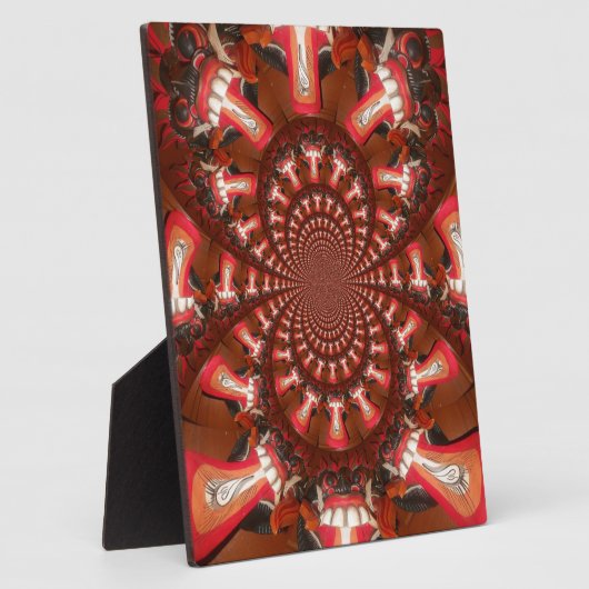 Kaleidoskop Zungenkunst Print/Graphic Fotoplatte (Seite)