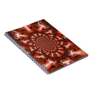 Kaleidoskop Zungenkunst Print/Graphic Notizblock