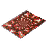 Kaleidoskop Zungenkunst Print/Graphic Notizblock (Linke Seite)