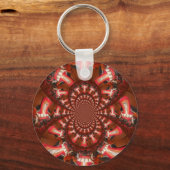 Kaleidoskop Zungenkunst Print/Graphic Schlüsselanhänger (Vorderseite)