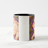 Kaleidoskop Zweifarbige Tasse (Mittel)