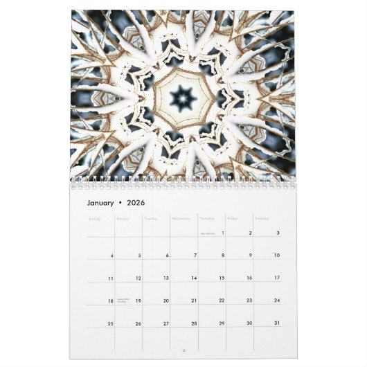 Kaleidoskope Kalender (Jan 2026)