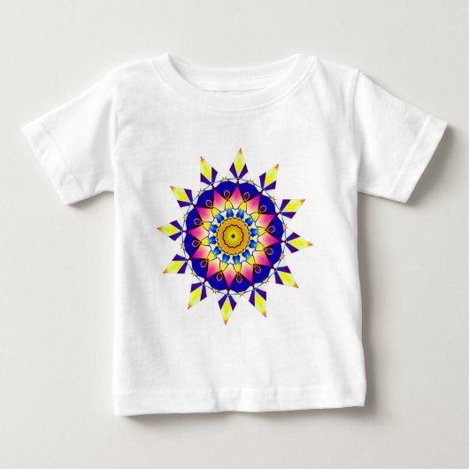 Kaleidoskopisch 070714(2) baby t-shirt (Vorderseite)