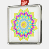 Kaleidoskopisch 260614(1) silbernes ornament (Links)