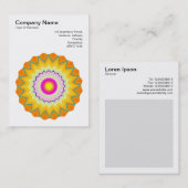 Kaleidoskopisch 260614(2) visitenkarte (Vorne/Hinten)