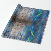 Kaleidoskopisch abstrakt bunt verspielt mandala geschenkpapier (Ungerollt)