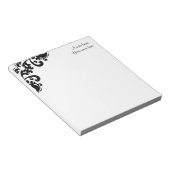 Kaleidoskopische Damastecke Notizblock (angewinkelt)