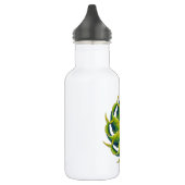 Kaleidoskopische Dolphinfish-Wasser-Flasche Edelstahlflasche (Links)