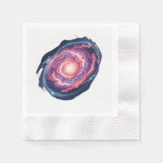 Kaleidoskopische Galaxie Serviette