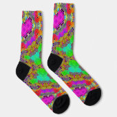 Kaleidoskopische Mischung Socken (Rechts)