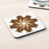 Kaleidoskopische Untersetzer der Meeresschildkröte (Linke Seite)