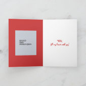 Kaleidoskopische Valentinvorlage Feiertagskarte (Innenseite)