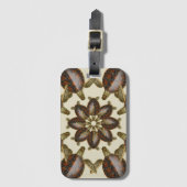 Kaleidoskopischer Gepäckanhänger (Vorderseite Vertikal)