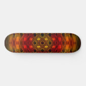 Kaleidoskopischer Rave Skateboard (Horizontal)
