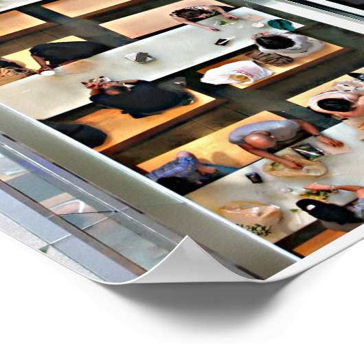 Kaleidoskopisches Poster (Ecke)