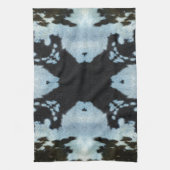 Kaleidoskopkuh-Fellmuster Geschirrtuch (Vertikal)