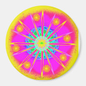 Kaleidoskopsonne durch Power Blume Magnet (Vorne)