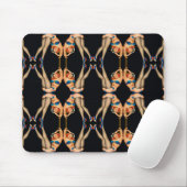 Kaleidoskopsymmetrie-Muster Mädchen Mousepad (Mit Mouse)