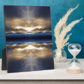 Kaleidoskopwolken bei Sonnenuntergang Fotoplatte (Seite)