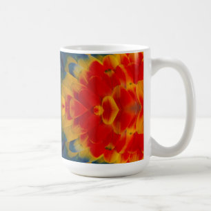 Kaleidosskop-Design Kaffeetasse