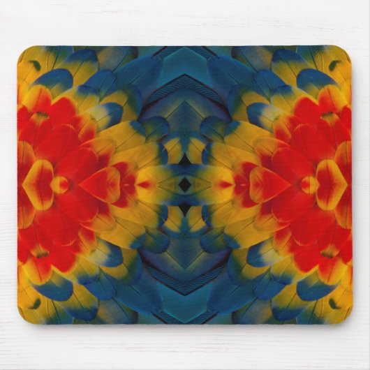 Kaleidosskop-Design Mousepad (Vorne)
