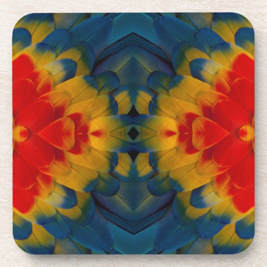 Kaleidosskop-Design Untersetzer (Vorderseite)