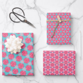 KaleidoTräume Ein bezaubernder Farbenbrocken Set 1 Geschenkpapier Set