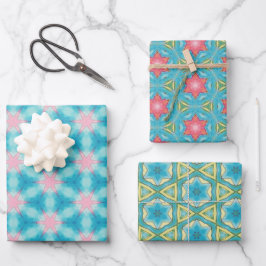 KaleidoTräume Ein bezaubernder Splash of Color Set Geschenkpapier Set