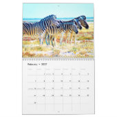 Kalendar afrikanische Wildtiere Kalender (Feb 2027)