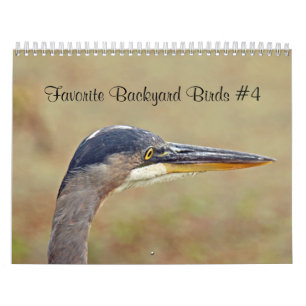Kalendar Favorite Hinterhofvögel Kalender