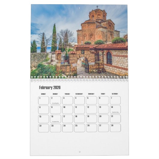 Kalendar für Nordmakedonien Kalender (Feb 2026)