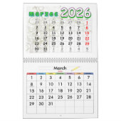 Kalendarz 2026 kalender (Mär 2026)