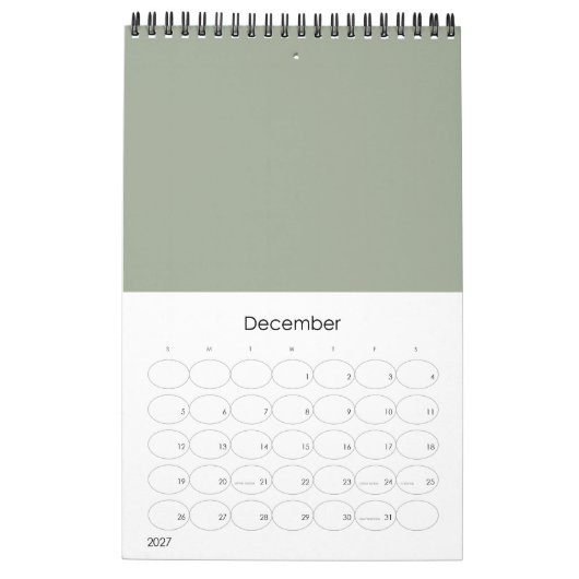 Kalender (Dez 2027)