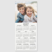 Kalender 1 FotoCollage - Farben bearbeiten Magnetkarte (Vorderseite)
