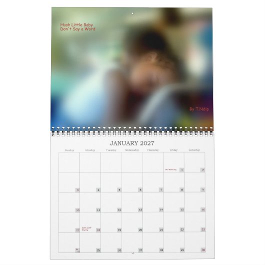 Kalender 2010, der einen Ball hat (Jan 2027)