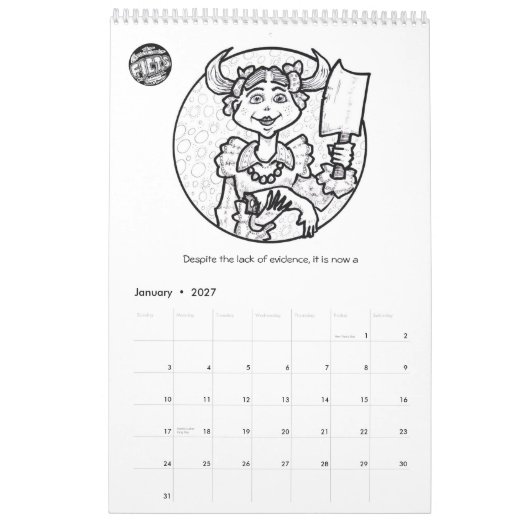 Kalender 2010 von FICTS (Jan 2027)