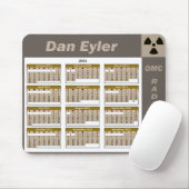 KALENDER 2011 DANS EYLER MOUSEPAD (Mit Mouse)