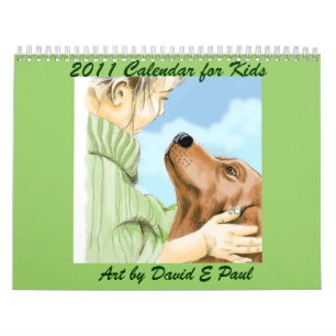 Kalender 2011 für Kinder mit Kunst durch David