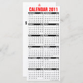 Kalender 2011 - Grüße der Rackkartensaison (Vorne/Hinten)