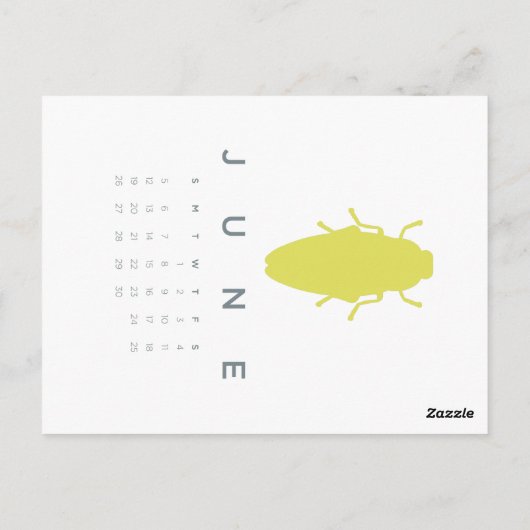 Kalender 2011 - Juni Postkarte (Rückseite)