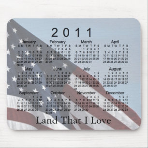 Kalender 2011 mousepad