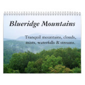 Kalender 2011: Tranquil Blue Ridge Mountains (Titelbild)