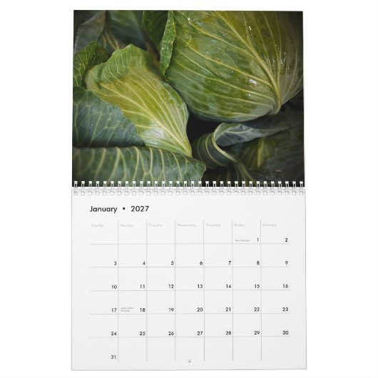 Kalender 2011 - Veggies und Frucht (Jan 2027)
