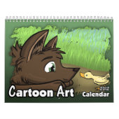 Kalender 2012 der Cartoon-Kunst (Titelbild)