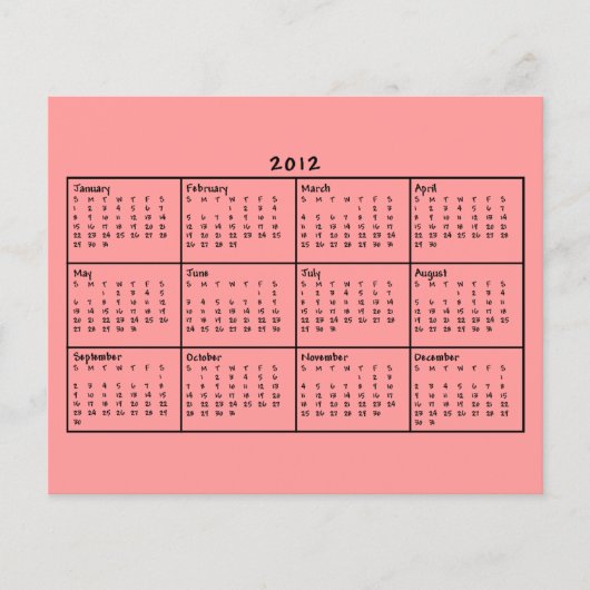 Kalender 2012 flyer (Vorne)