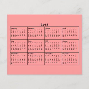 Kalender 2012 flyer