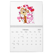 Kalender 2012 mit Unglaublich witzig Witzen (Feb 2027)